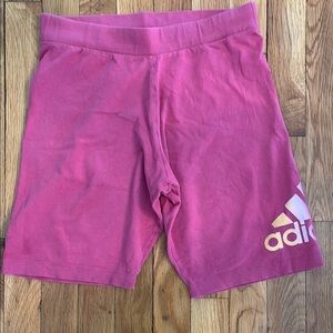 Adidas Vibrant Pink Athletic Shorts
